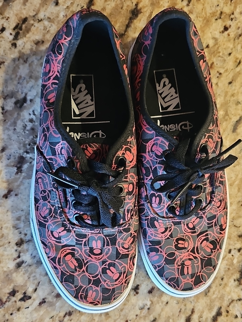 Disney x Vans Mickey Mouse Sneakers – Like New. No Box